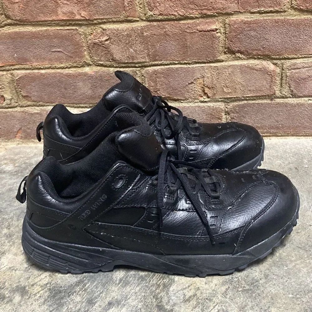 Red Wing Shoes Aluminum Toe Black Work 8337 Sneaker Size 12 E2